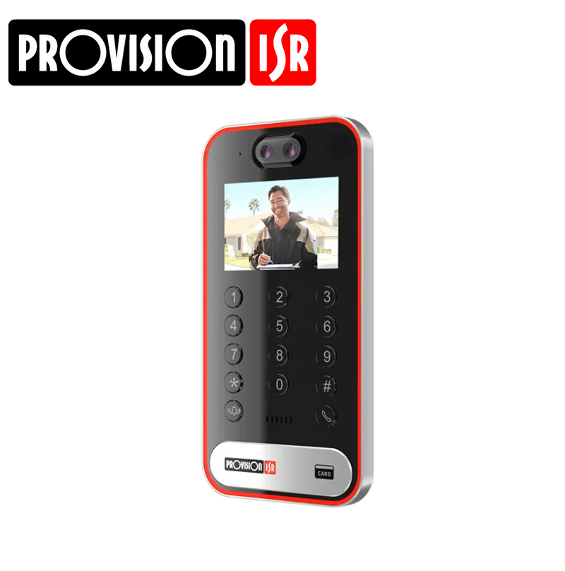 Intercomunicador IR para exteriores con reconocimiento facial INT-320WIPN Marca: Provision
