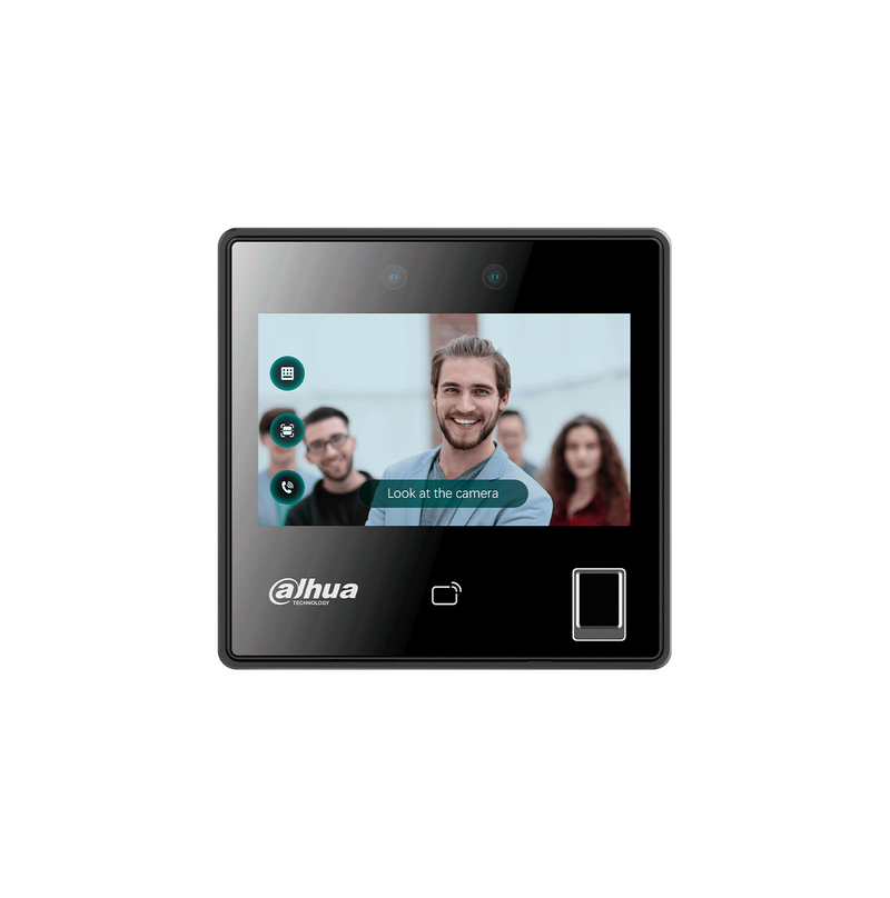 Controlador de acceso con lector de huella y facial ASI3214AW Marca: Dahua