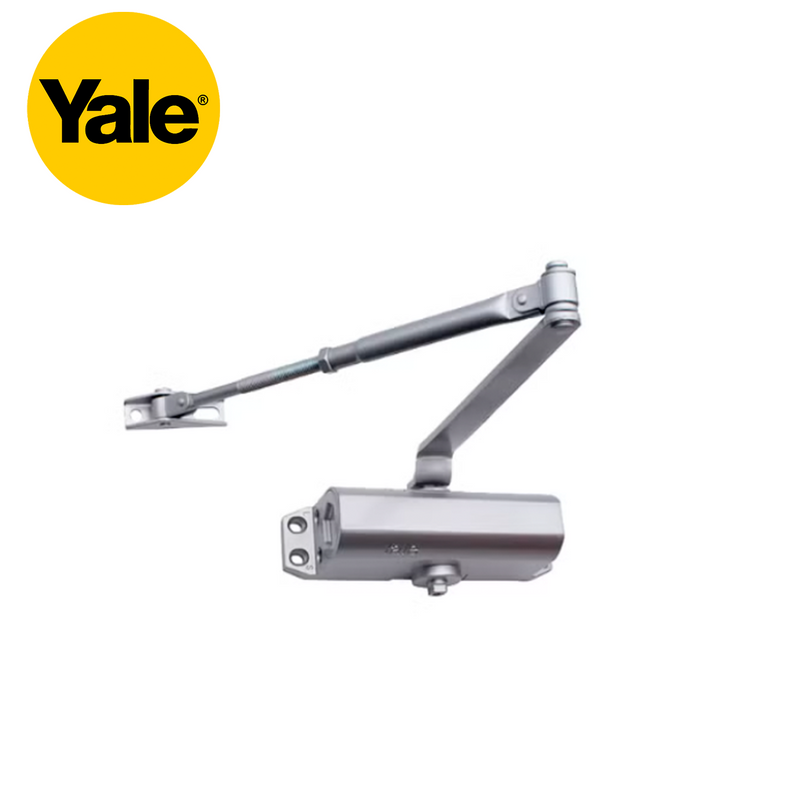 Cierre puerta DC 2065 Plateado 65KG 10956 Marca: Yale