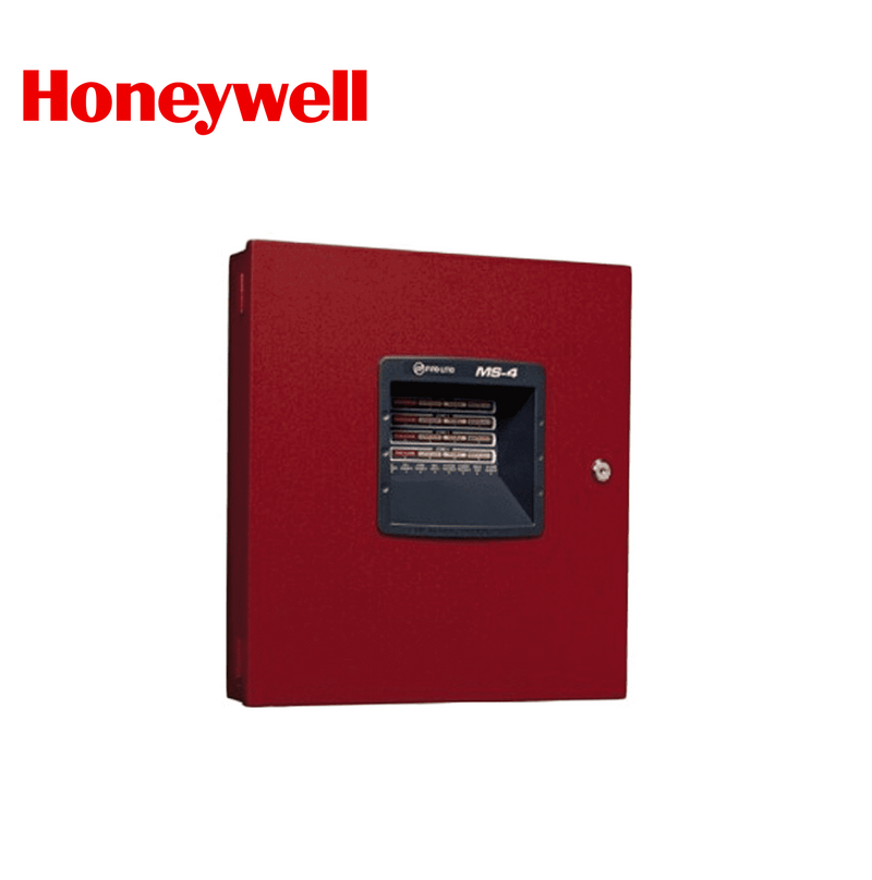 Panel de control para detección de incendio, convencional MS-4 Marca: Fire-Lite/Honeywell