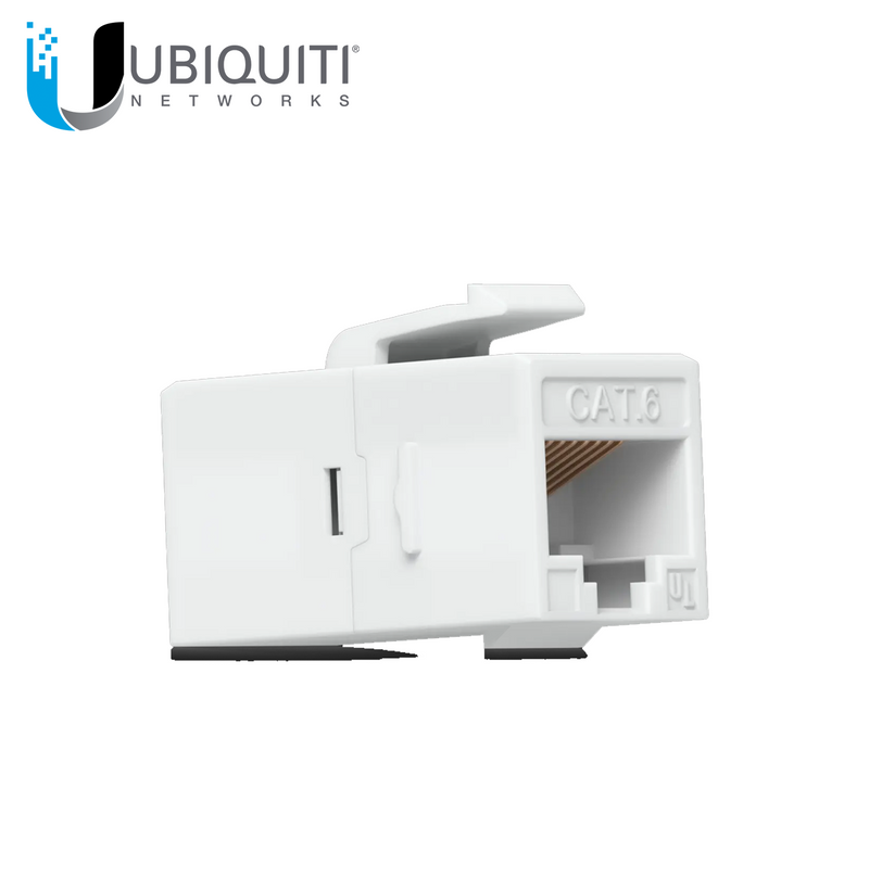Acoplador Keystone Cat6 de paso para conectar cables Ethernet preterminados sin problemas. 12Pack UACC-Keystone-Coupler-C6 Marca: Ubiquiti