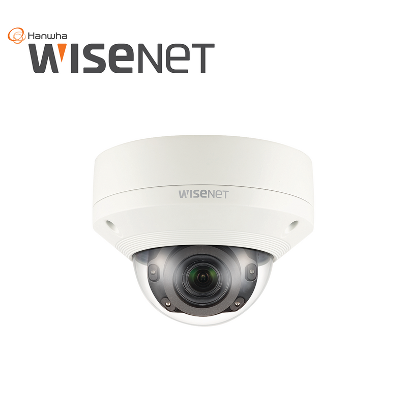Camara IP Tipo Domo Antivandálico 2MP / Lente Motorizado 2.8-12mm XNV-6080R Marca: Hanwha