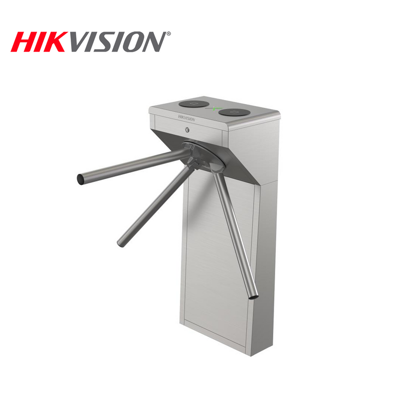 Torniquete trípode de acero inoxidable con indicadores y apertura de emergencia DS-K3G200LX-R-DM55 Marca: Hikvision