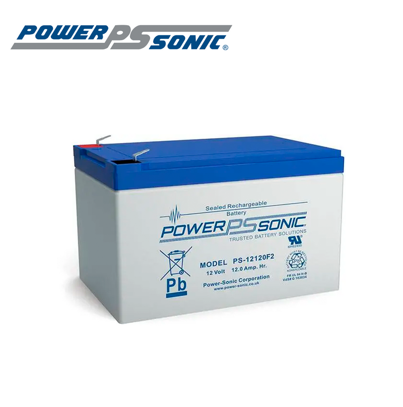 Batería recargable 12V-12A PS-12120F2 Marca: Power Sonic