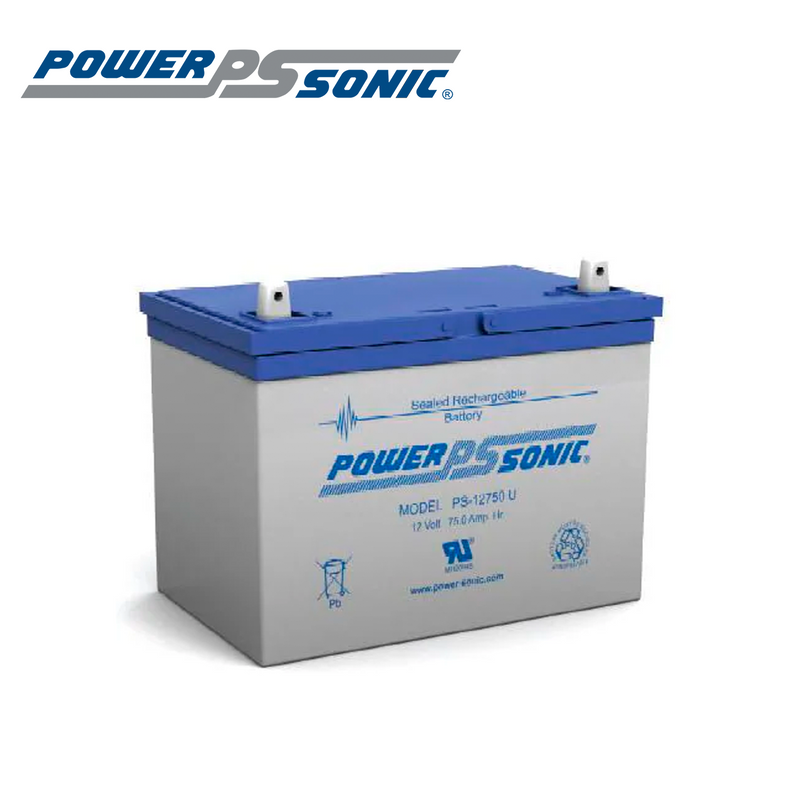 Bateria recargable 12V-75A PS-12750U Marca: Power Sonic