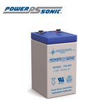 Batería recargable de 4V-4.5A PS-445F2 Marca: Power Sonic