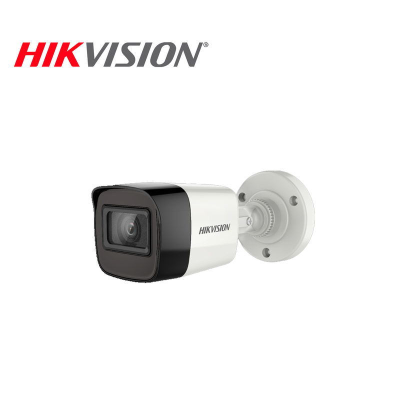 Cámara tipo bullet TurboHD de 5MP 30 metros para exterior 4 tecnologías Marca: Hikvision