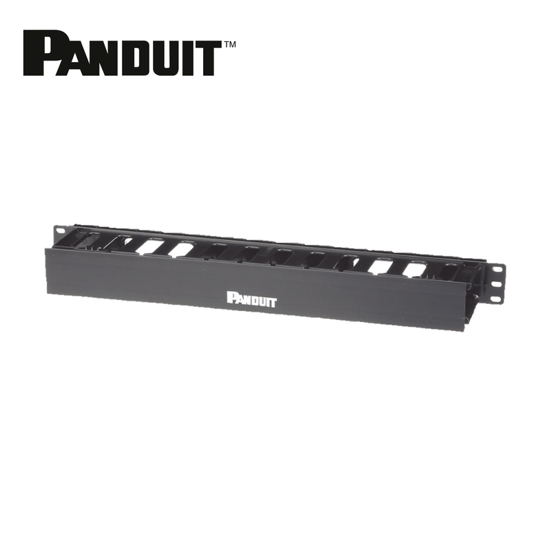 Organizador de Cables Horizontal PatchLink, Sencillo (Solo Frontal), Para Rack de 19in, 1UR WMPFSE Marca: Panduit