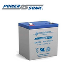 Batería recargable PS-1250 F1 12V 5Ah Marca: Power Sonic