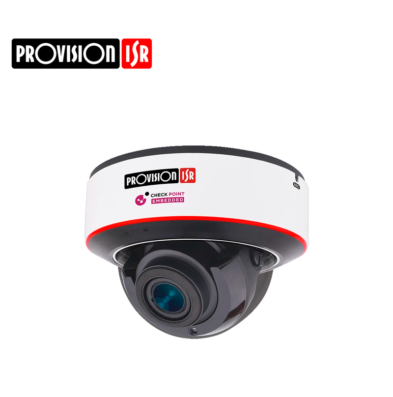 Cámara de seguridad IP domo con lente MVF de 8MP Marca: Provision ISR