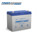 Batería recargable 12V-55A PS-12550 Marca: POWER SONIC