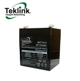 Batería de 12 voltios, 4 amperios, para alarma Marca: Teklink