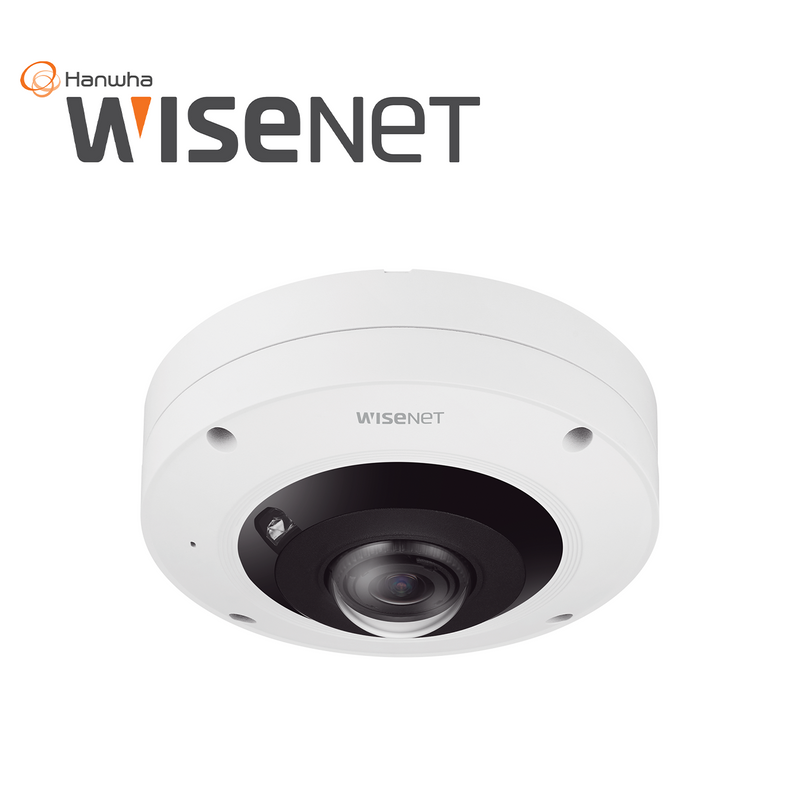 Camara IA Fisheye IP 12 Megapixel / WDR 120dB /  Deteccion de personas con IA XNF-9013RV Marca: Hanwha