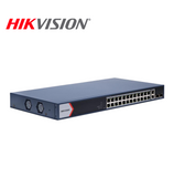 Switch 24 Puertos PoE DS-3E1528P-EI/M(O-STD) Marca: Hikvision