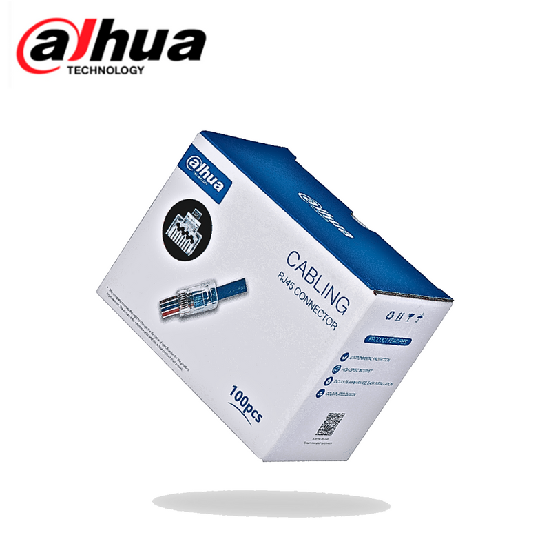 Caja 100 Conectores RJ45 PFM976-631-PT Marca: Dahua