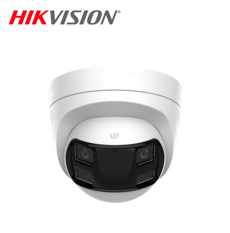 Cámara Turret IP Panorámica 6MP DS2CD1363G2P-LIUFSRB Marca: Hikvision