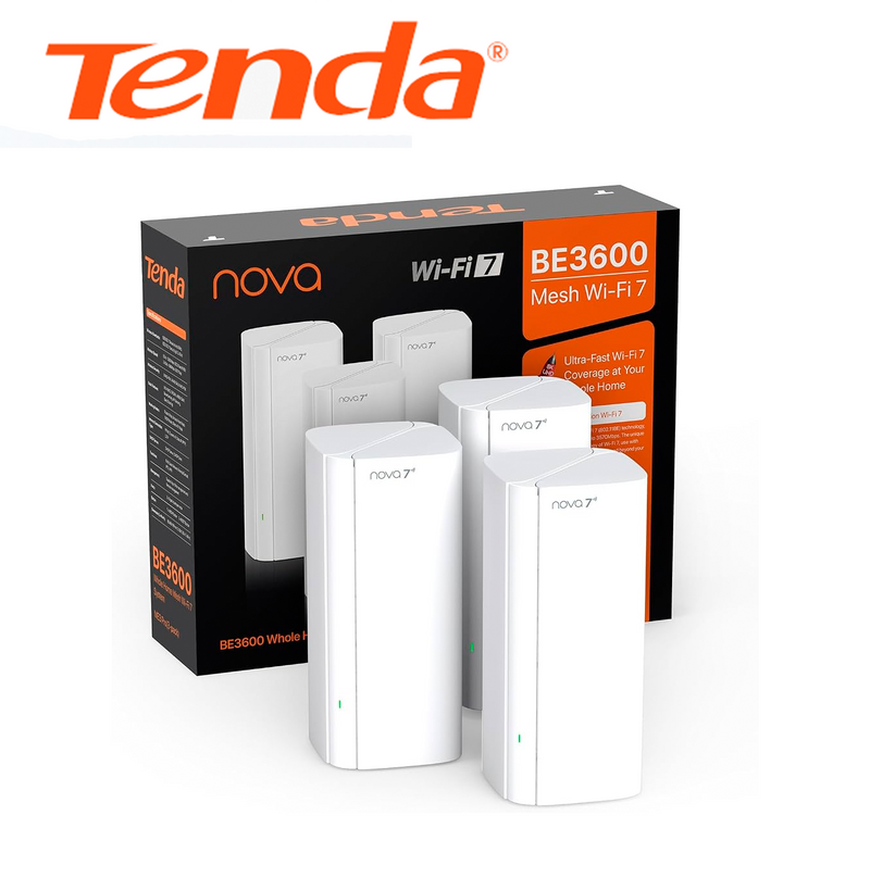 Router WiFi 7 Mesh ME3 PRO (3 PACK) Marca: Tenda