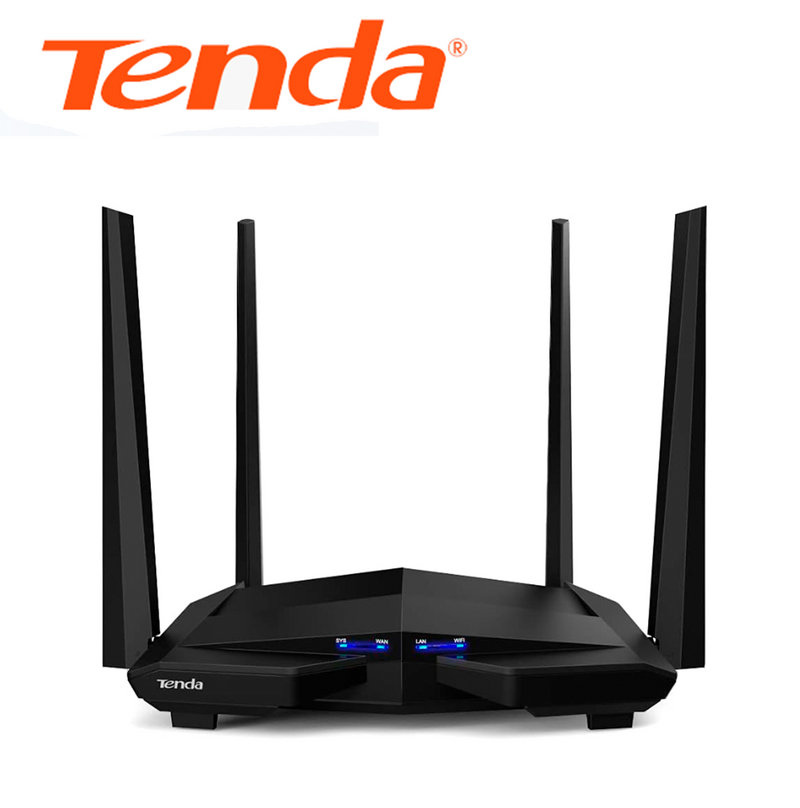 Router de Doble Banda Negro AC10 Marca: Tenda