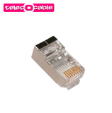 Conector RJ45 CAT6 Blindado CONECRJCAT6FTP Marca: Telecocable