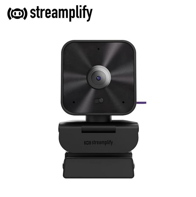 Cámara Web USB-A Negra SPCW-CGQH421.11  Marca: Streamplify