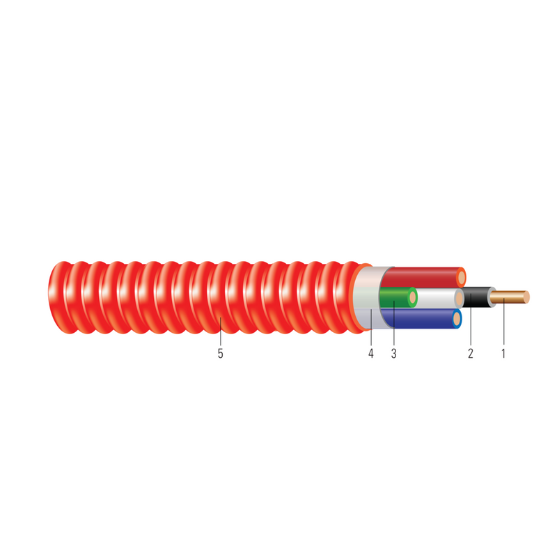 Cable de incendio 2x14 SPEC 60410 – Red Alert Type MC‑FPLP 2C14