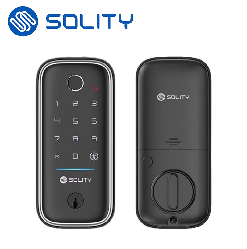 Cerradura Inteligente WiFi Negra GT5BK Marca: Solity