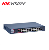 Switch Monitoreable PoE+ 24 puertos DS-3E1326P-EI-M Marca: Hikvision