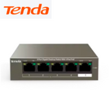 Switch 5 Puertos Negro TEG1105P-4-63W Marca: Tenda