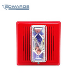 Sirena con estroboscópica roja 757-7A-T Marca: Edwards