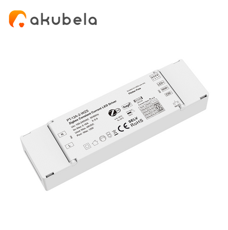 Controlador LED de Corriente PT-12A-2-WZS Akubela