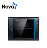 Gabinete de Red 9u Acero/Panel CN09U11H001C Marca: Nova