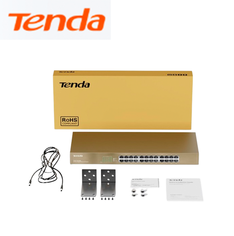 Switch de 24 Puertos TEG1024G Marca: Tenda