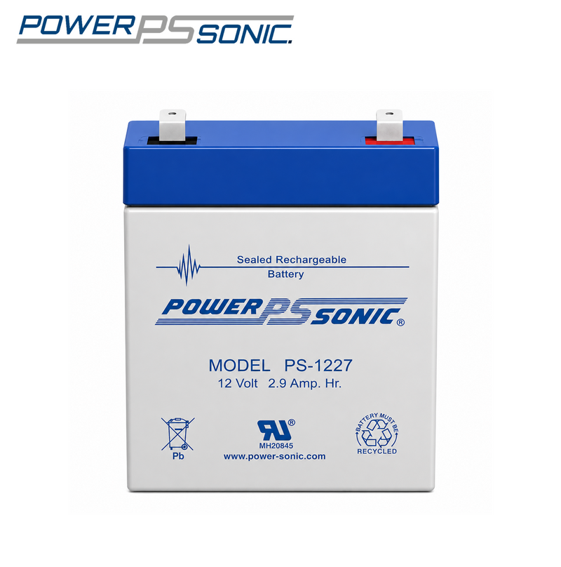 Batería Recargable 12V 2.9AH PS-1227 Marca: Power PS Sonic