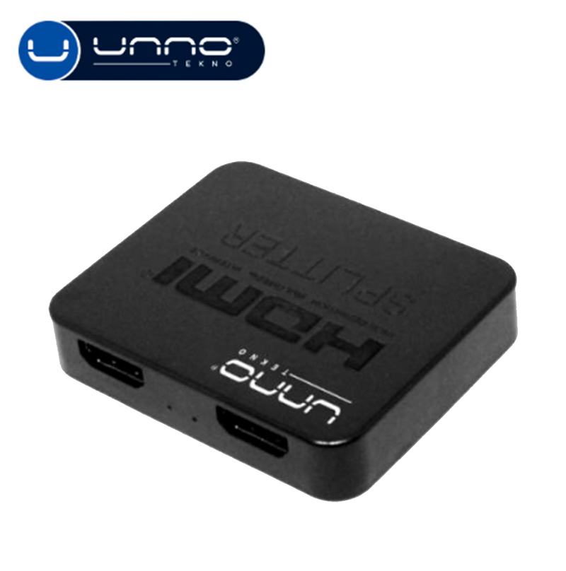 Divisor 2 Puertos HDMI HB1204BK Marca: Unno Tekno