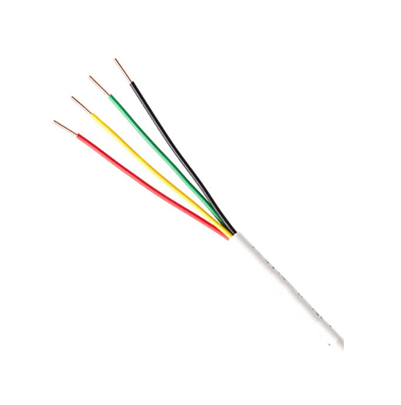 Cable para alarma calibre 22/4 Hilos 100% cobre rollo de 500 pies( 152m) Marca: Honeywell