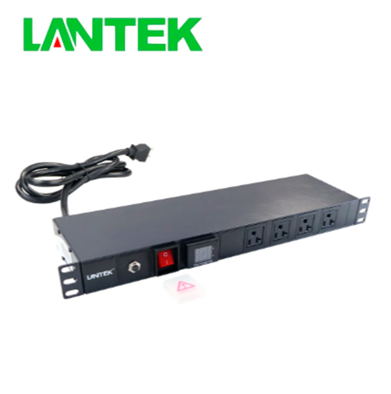 PDU 12 tomas Horizontal LTK-PDUH1220A Marca: Lantek