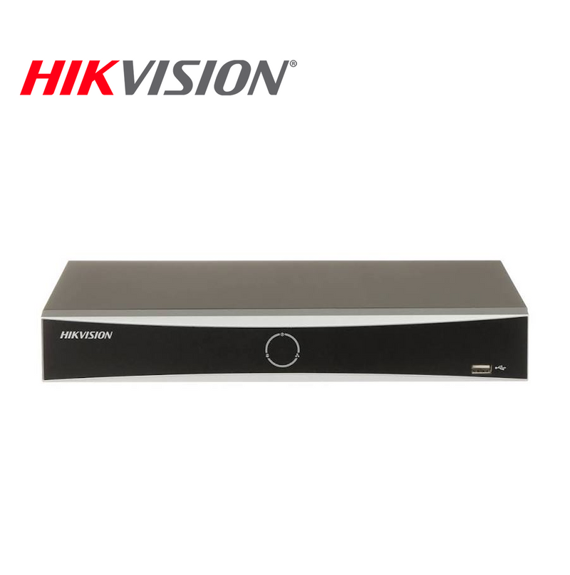 Videograbador 8 Canales IP PoE  DS-7608NXI-K1/8P(D)(STD) Marca: Hikvision