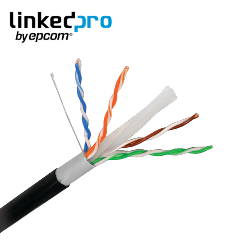 Cable Cat6+ Calibre 23 PRO-CAT-6-GELX Marca: LINKEDPRO BY EPCOM