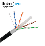 Cable Cat6+ Calibre 23 PRO-CAT-6-GELX Marca: LINKEDPRO BY EPCOM