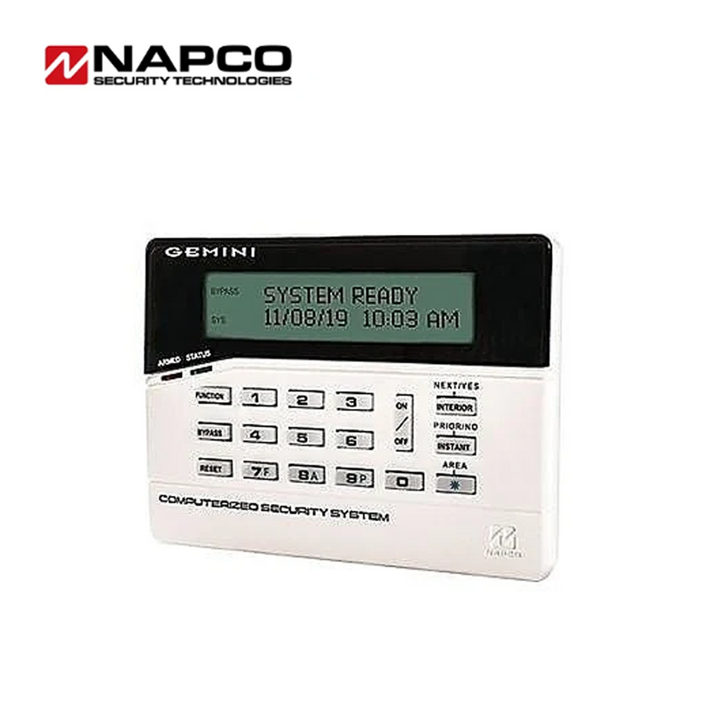 Teclado Alfanumérico LCD Blanco y Negro NA-RP1CAE2 Marca: NAPCO