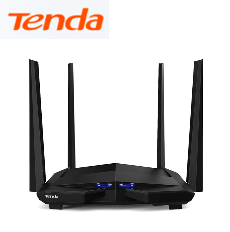 Router de Doble Banda Negro AC10 Marca: Tenda
