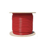 Cable UTP CAT6 para interiores 23AWG 100% cobre UL&ETL color rojo Marca: Teklink