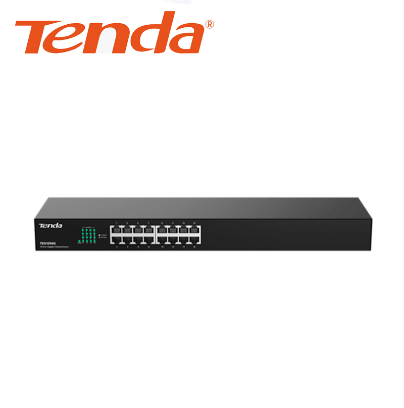 Switch de 16 Puertos TEG1016G Marca: Tenda