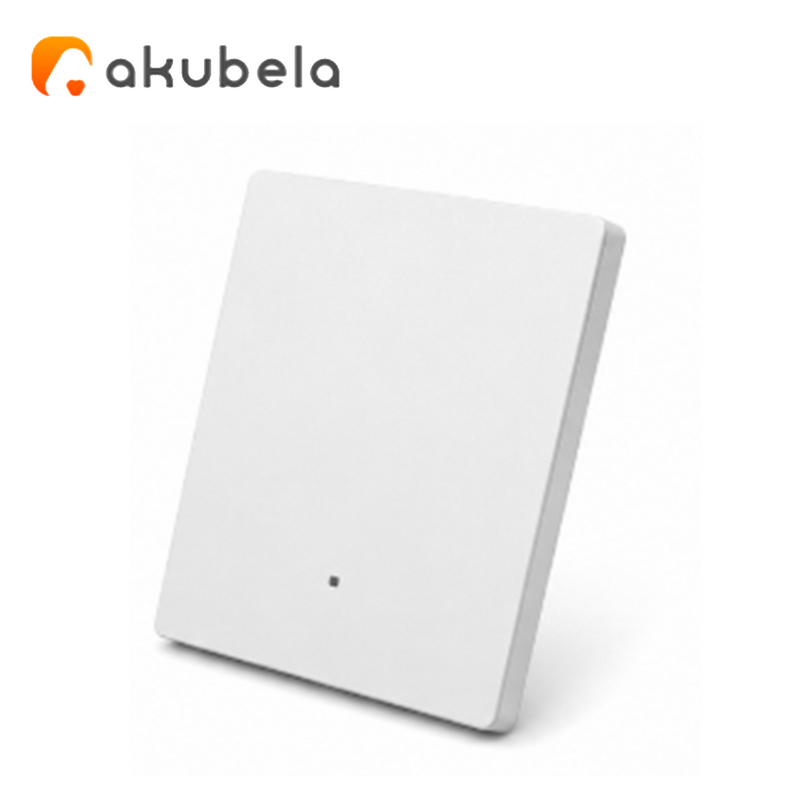 Apagador Esmerilado 1 Canal (Blanco) ZBG4 Marca: Akubela