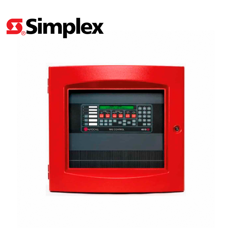 Panel de control de Incendios 250 direcciones base ampliable a 1000 por medio de módulos (no incluidos) Marca: Simplex