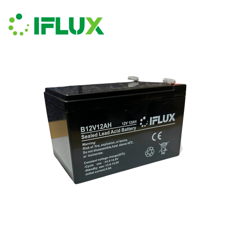 Baterías recargable 12V 12ah Marca: Iflux