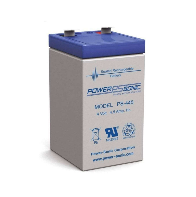Batería recargable de 4V-4.5A PS-445F2 Marca: Power Sonic