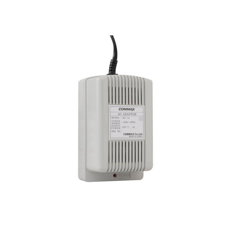 Fuente de poder 12VDC-1A RF-1A Marca: COMMAX