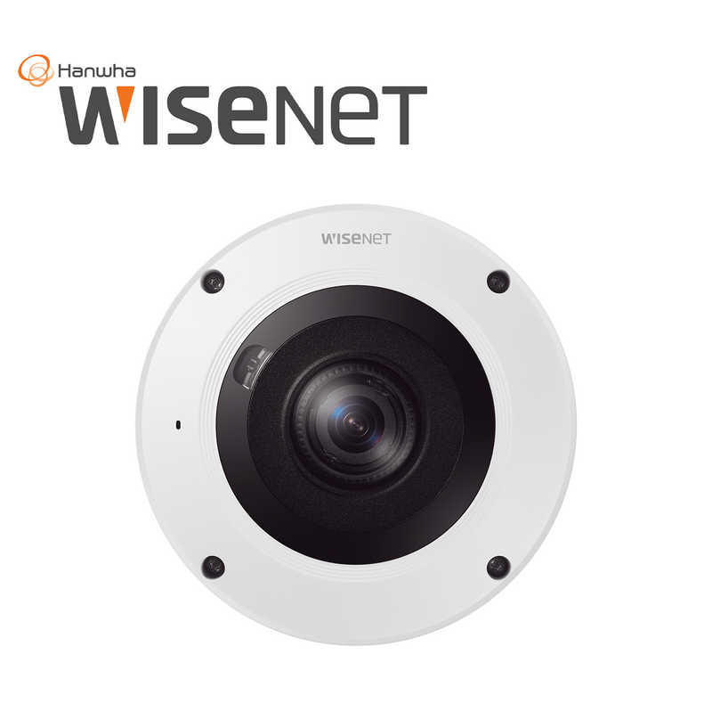 Camara IA Fisheye IP 12 Megapixel / WDR 120dB /  Deteccion de personas con IA XNF-9013RV Marca: Hanwha