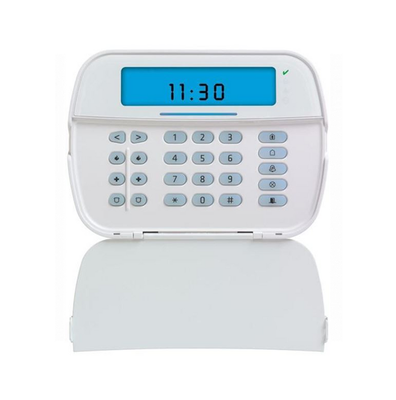 Teclado LCD alfanúmerico cableado alarma NEO HS2LCDN Marca DSC
